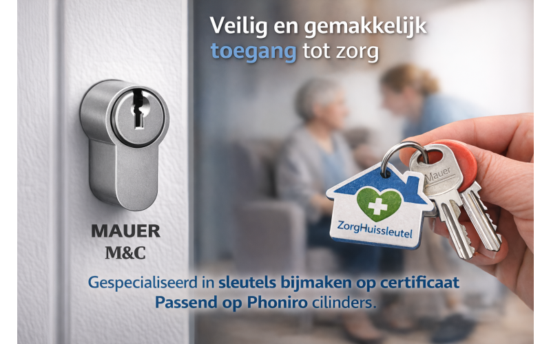 Extra sleutel, Mauer of M&C voor Phoniro